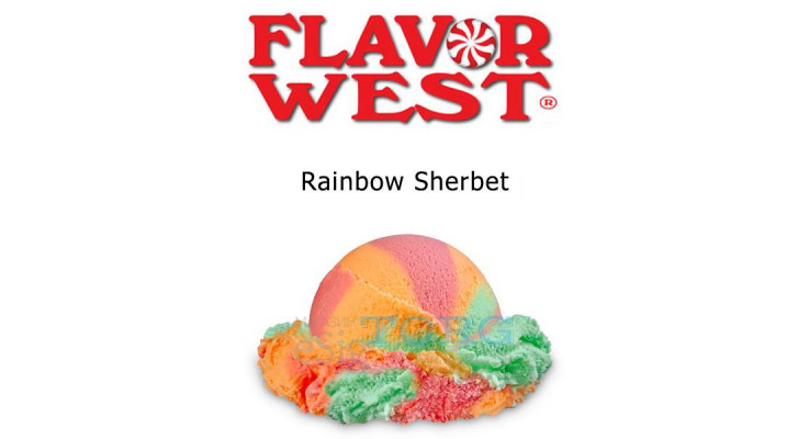 Изображение Ароматизатор Flavor West Rainbow Sherbet Ароматизатор Flavor West Rainbow Sherbet