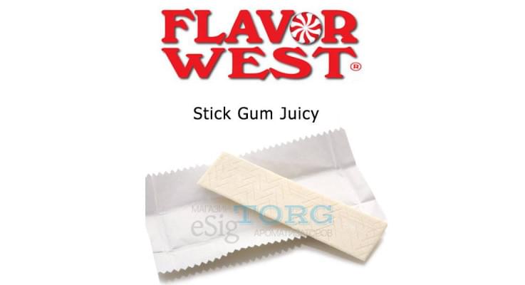Изображение Ароматизатор Flavor West Stick Gum (Juicy) Ароматизатор Flavor West Stick Gum (Juicy)